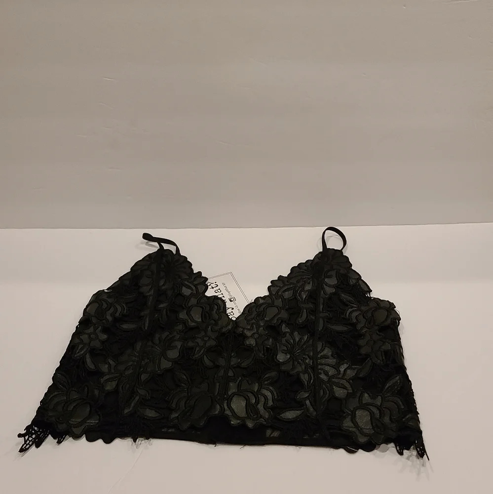 Nwt "Say what" junior Bralette Sz.L black - Picture 8 of 15